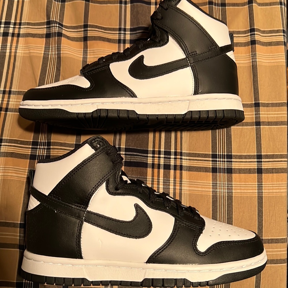 Nike dunk high white/black